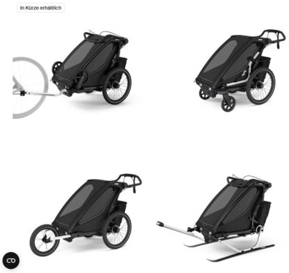 Thule Chariot Sport 2 Single Natural Gold