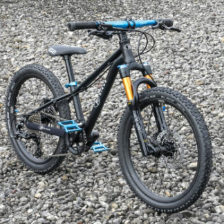 KUbikes 20S MTB Disc schwarz / laser blau